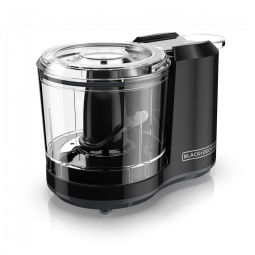 Processador de Alimentos 1,5 xícaras, 110V 70W, Black Decker HC150B, Preto
