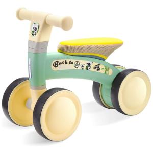 Powerextra Bicicleta sem Pedal Infantil para Bebês de 1 a 2 anos, Amarelo
