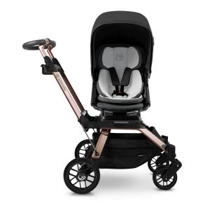 Carrinho de Bebê para Passeio para Até 22 KG, Orbit Baby G5, Preto e Ouro Rosa