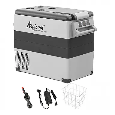 Geladeira e Congelador Portátil 55L