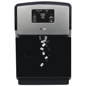 KBice Máquina de Gelo Automática Portátil até 10kg, 24H, 110v, KITCHEN 101 FDFM1JA01, Preto