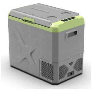 Geladeira Portátil 50L para Carros, Barco, Caminhão e Acampamento, 12 24 V DC, Alpicool X50, Cinza