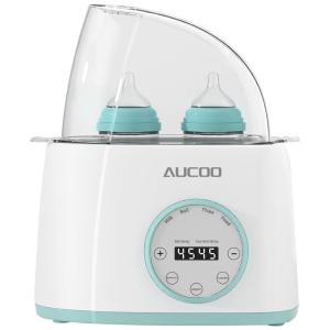 Aquecedor de Mamadeira Portátil 7 em 1 com Isolamento Contínuo 24 Horas, Aucoo, Azul