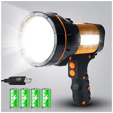 Lanterna LED Recarregável Resistente a