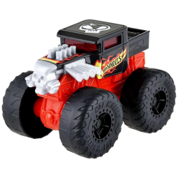 Caminhão Hot Wheels Monster Trucks Roarin Destruidores Escala 1 43 com Luzes e Sons, Mattel