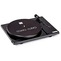 Toca Discos Retro 3 Velocidades com Bluetooth, COMO AUDIO, Preto