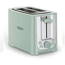 Torradeira Elétrica 2 Fatias com Desligamento Automático, 900W 240W, BELLA , Verde Sálvia