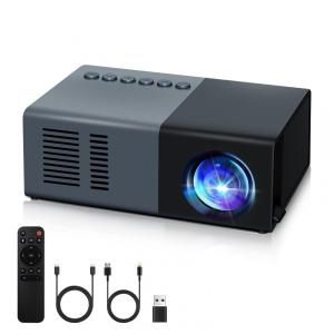 Projetor Mini Portátil Geylnxng 1080P J9-A