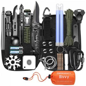 Fmeida kit de Sobrevivência, Emergência para Acampamento, 27 Peças