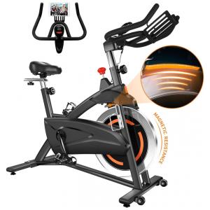 Bicicleta Ergométrica PagueLessAqui com Cinto de Acionamento e Assento Ajustável, PAYLESSHERE 4127 EB001 Exercise Bike, Preto