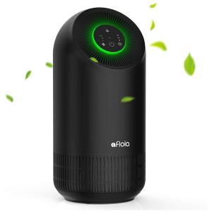 Purificador de Ar com Sistema de Filtragem HEPA para até 81 m2, 110V, Afloia, Preto