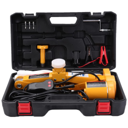 Simpleout Macaco Elétrico Hidráulico de Emergência, Suporta até 3 Toneladas, Amarelo