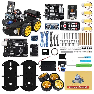 Kit de Construção Carro Robô