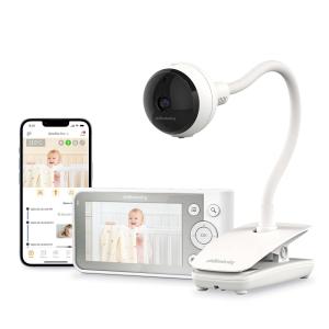 Babá Eletrônica Inteligente Chillax Monitor Wi Fi Full HD com Proteção de Privacidade e Visão Noturna