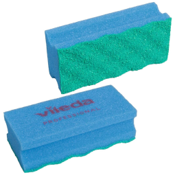 Kit Esponja de Limpeza Resistente ao Odor para Todas as Superfícies, 10 Un, Vileda, Azul