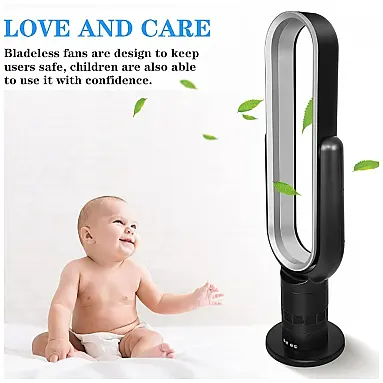 Ventilador Torre Bladeless HealSmart 39