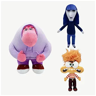 Conjunto de Pelúcias Personagens Divertida