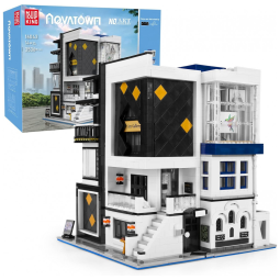 Kit de Construção Galeria Building Kits com 3536 Peças para 8 Anos ou mais, MOULD KING, Branco