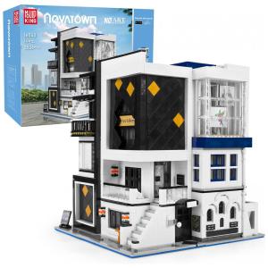 Kit de Construção Galeria Building Kits com 3536 Peças para 8 Anos ou mais, MOULD KING, Branco