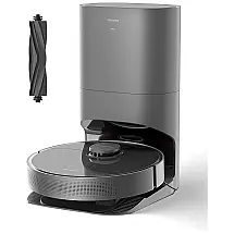 Aspirador de Pó Robô com Auto Esvaziamento, 110V, Dreametech D10s Plus, Cinza