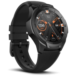 Relógio Masculino TicWatch S2, Compátivel com Android e IOS, Preto