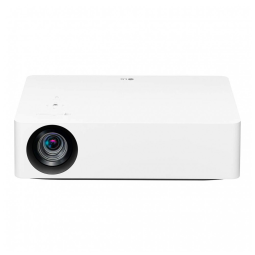 DLP Projetor Inteligente 4K UHD 1500 Lumens com Bluetooth, Entrada USD, HDMI e Controle de Voz, Projeção até 140 Polegadas, LG HU70LA