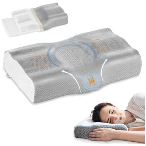 Elviros Travesseiro Ortopédico com Memória Ergonômica 56 x , 1 UN