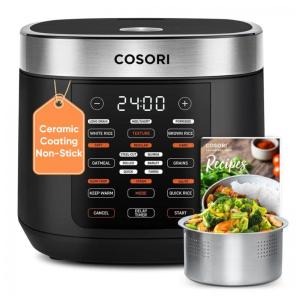 Panela de Arroz Elétrica até 10 Xícaras Não Cozidas e com 18 Programas, 1000W 110V, COSORI