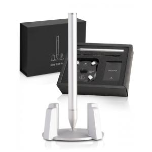 Caneta Esferográfica Executiva Vertical com Tinta e Recarga de Alta Qualidade, NOVIUM SHBPAL002, Cinza