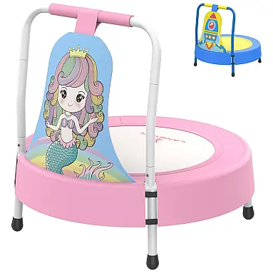 Mini Trampolim Infantil LANGXUN Mermaid,