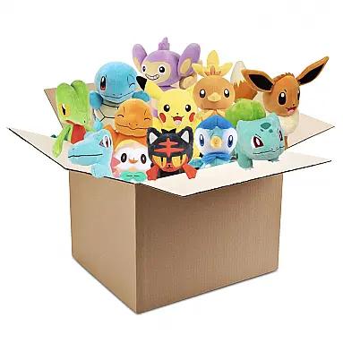 Blind Box,Pelúcias Pokemon de 20cm