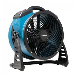 Ventilador Industrial XPOWER FC-250AD Azul, Motor DC Brushless, Velocidade Variável, Timer 3h, 33 cm, 1560 CFM, 110V