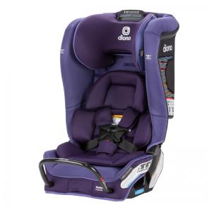 Cadeira de Carro Conversível Diono Radian 3RXT SafePlus, 4 em 1, Roxo Wildberry - Proteção e Conforto