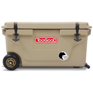 Cooler Térmico Portátil 65 Litros com Alça, TooGooD, Marrom