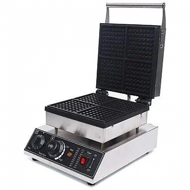 Máquina de Waffle, 2000W, Antiaderente