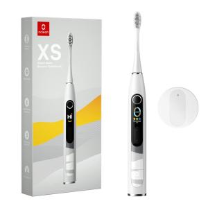 Escova Dental Elétrica Oclean 3 Modos 4 Configurações de Intensidade Recarregável Branco