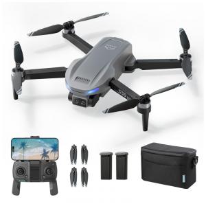 Ameta Drone com Câmera 4K Profissional e GPS - S50 Lite FPV Drone para Crianças e Adultos