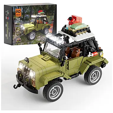 Kit de Construção Carro Jungle