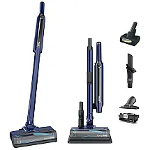 Aspirador de Pó sem Fio com Acessórios Ideal para Pets e Base de Carregamento, 110v, SHARK WS633, Azul