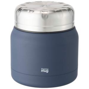 Frasco Térmico para Alimentos 0 ml com Vedação a Vácuo Aço Inoxidável, THERMO MUG TNK18 30, Azul