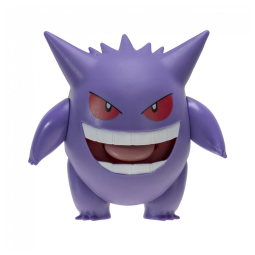 Figura de ação Pokémon Gengar 11 cm Battle Feature com língua extensível Jazwares