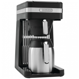 Cafeteira Elétrica Programável 2.4L em Aço Inoxidável, 110v, BUNN 55200, Preto