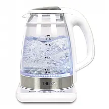 Chaleira Elétrica Tribest GKD450 1.7L com Desligamento Automático, 110V, Branca