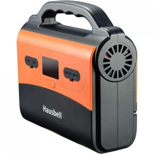 Estação de Energia Portátil 150W Saída DC Portas USB Luz LED de Emergência com SOS 1,7kg