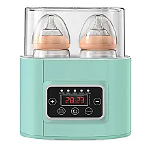Kanne Aquecedor de Mamadeira 6 em 1, Aquece e Esteriliza 5 min, Tamanho Padrão, Azul