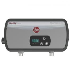 Rheem Aquecedor Elétrico de Água Sem Tanque 3,5kW 120V Termostático para Uso Pontual