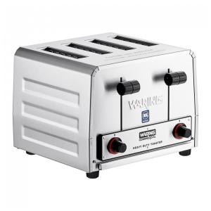 Torradeira Waring WCT805B Heavy Duty de 4 Fatias 208V