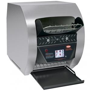 Torradeira de Esteira Hatco TQ3900H ToastQwik em Aço Inoxidável com 3 Aberturas e Controles Digitais 208V, 3020W