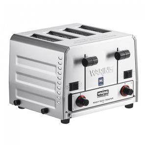 Torradeira Comercial Waring WCT850RC para Pão e Bagel 4 Fatias Pesada e Eficiente 110V