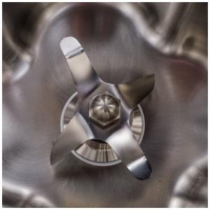 Liquidificador Industrial de Alimentos de Aço Inoxidável de 1 Galão Waring CB15TSF com Timer e Torneira 110V